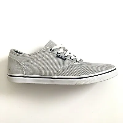 Vans Shoes Womens Size 6 Gray Canvas Skateboarding Low Athletic Sneakers  • $16