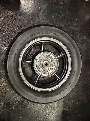 1993 Yamaha Virago 1100 XV1100 Original COMPLETE REAR WHEEL Tire Rim Hub 15 Inch • $119.99