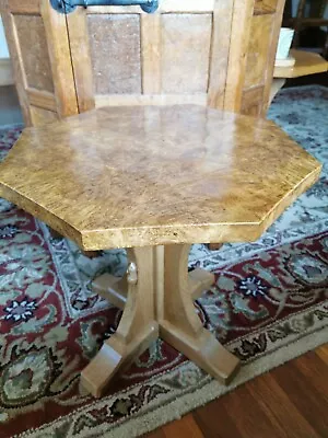 Robert Thompson Mouseman Full Burr Oak Coffee Table • £3395