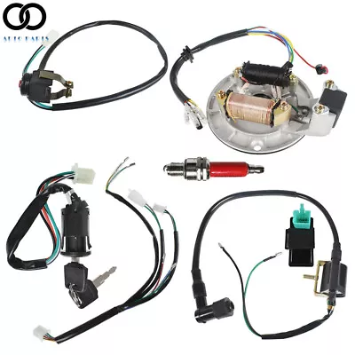 Wiring Harness Loom Ignition Coil CDI Magneto Stator 50-140cc Dirt Pit Bike ATV • $24.60