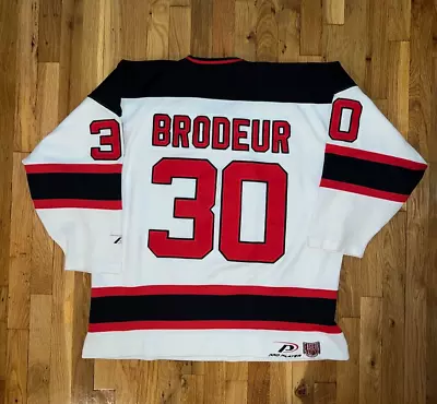 MARTIN BRODEUR Pro Player Official NEW JERSEY DEVILS  Jersey XL White • $229.99