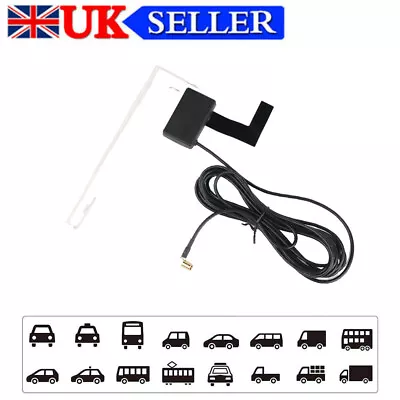 New Car Window Mount DAB Digital Radio Antenna Aerial Cable SMB For Pioneer • £4.82