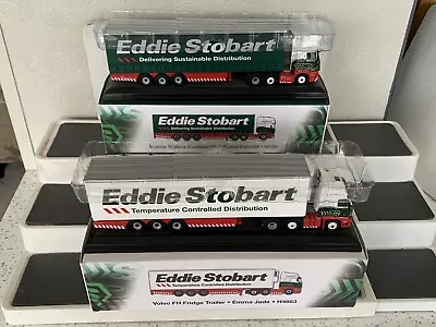 Eddie Stobart Emma Jade H4663 & Karen Patricia H123 Scania Trucks..Excellent.. • £4.99