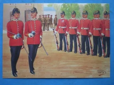 Postcard The Essex Regiment - Company Commander & 2nd In Command - Review Order • $2.41