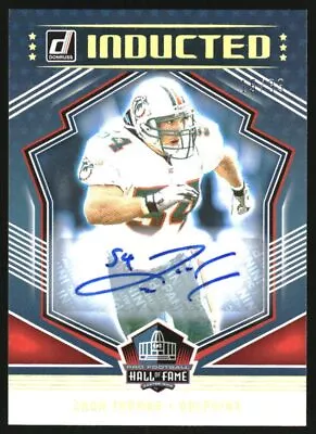 2023 Donruss Inducted Autograph Zach Thomas Auto /99 • $45