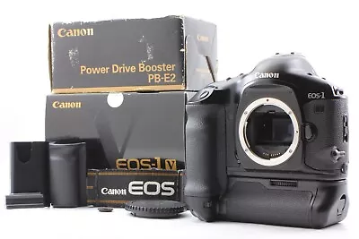 Count 046 【MINT IN BOX】 Canon EOS-1V HS 35mm Film Camera Body PB-E2 From JAPAN • $929.99