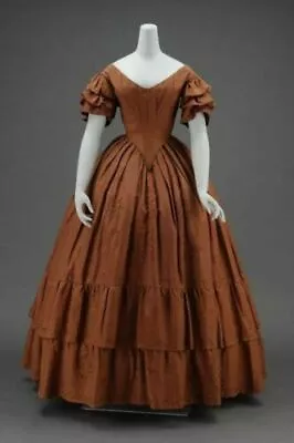 Victorian 1860s Dress Civilww War Dress Dickens Dress Ball Gown Vintage Costumes • $62.51