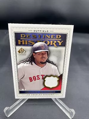 2009 SP Legendary Cuts Destined For History Memorabilia #RA Manny Ramirez Jersey • $3.19