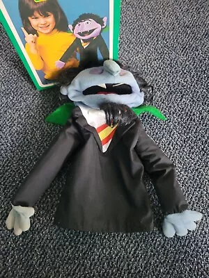 Vintage 70's THE COUNT Sesame Street Jim Henson Muppet Hand Puppet 1976 • $120