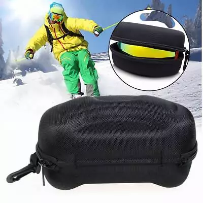 $11.30 • Buy Ski Goggles Box Snowboard Skiing Eyewear Case Zipper Snow Carrying Bag Hard Box