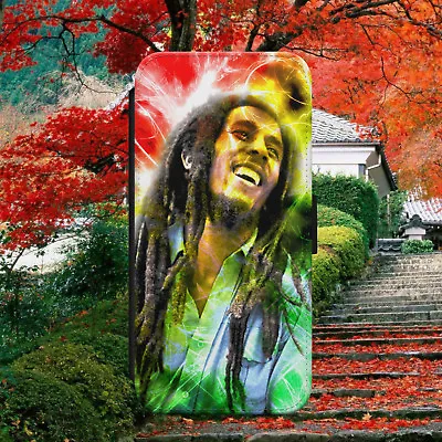 £10.99 • Buy Bob Marley Jamaica Legend Flip Wallet Phone Case Cover For Iphone Samsung Huawei