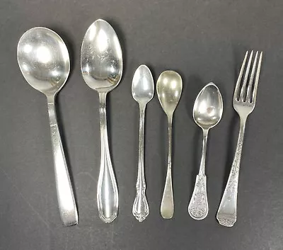 6 Assorted Vintage Silverplate Flatware Rogers Oneida Argentine 1870 • $29.99