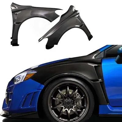 Real Carbon Fiber Front Side Fender Panel For Subaru WRX STI 2015-2021 • $1237.32