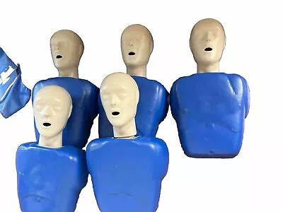 CPR Manikins (5) Adult With 2 Boxes Of Manikin Face Shields Box Of Valves • $279
