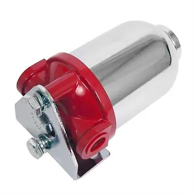 Small Universal Canister Style Fuel Filter 3/8  In & Out 90 GPH At 7 PSI Flow  • $36.99