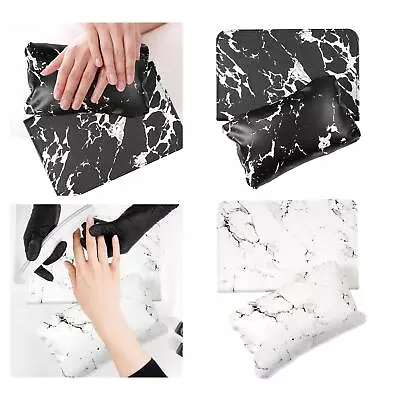 Nail Art Hand Pillow And Mat Nail Art Accessories Manicure Tool Nail Arm Rest • £10.42