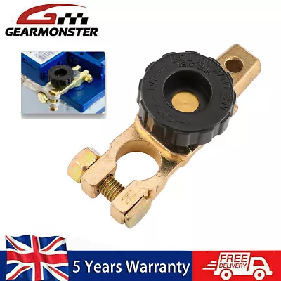 Car Battery Cut-off Switch Terminal Isolator Quick Disconnect Master Shut Kill  • £5.68