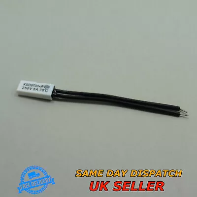 £3.39 • Buy Plastic Normally Open Thermal KSD9700 Protectors Temperature Switch Thermostat