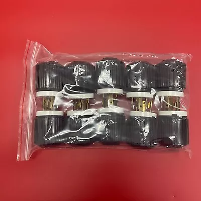 10 PCS NEMA L14-30P UL Male Locking Generator Plug 30A 125/250V 3 Pole 4 Wires • $69.99