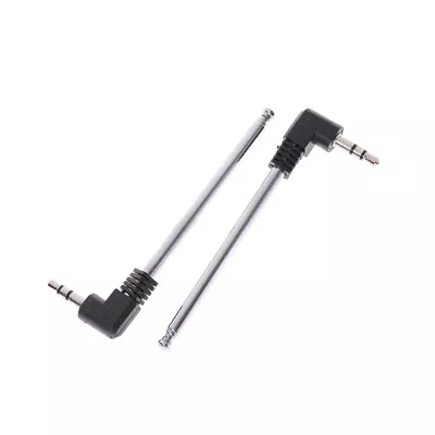3.5mm Connector FM Radio Antenna For Radio Small Speakers Mobile Cell Phone  ZK • £4.84