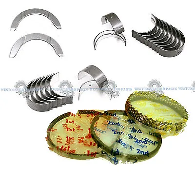 97-01 Honda Prelude Si 2.2L H22A4 VTec Piston Rings & Main Rod Engine Bearings • $59.95