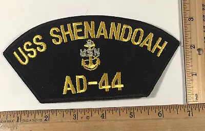 Vintage US Navy USS Shenandoah AD-44 Ship Iron On Jacket Hat Patch USN • $5.25