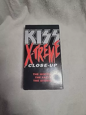 Kiss - X-treme Close-up Concert Vhs Video Cassette Tape (1992) • $5