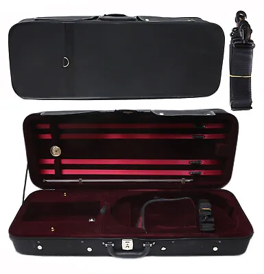 Oblong Viola Case 4/4 Full Size Viola Case With Straps & Music Sheet Bag  • $144.68