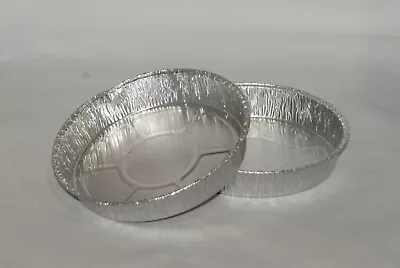 £56.95 • Buy 500 X 6  Round Aluminium Tin Foil Dish Baking Pie Quiche Tart Tray NO HOLES