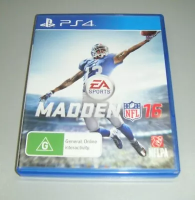 Sony Playstation 4 PS4 Game - EA Sports Madden NFL 16 • $9.99