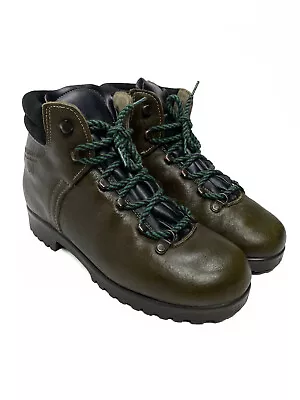 Dachstein 80s Vintage Austrian Mountaineering Hiking Leather Boots • $99.99