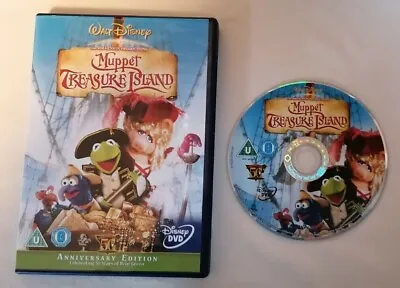 DVD - Muppet Treasure Island DVD Tim Curry Henson (DIR) Cert U PAL UK R2 • £2.55