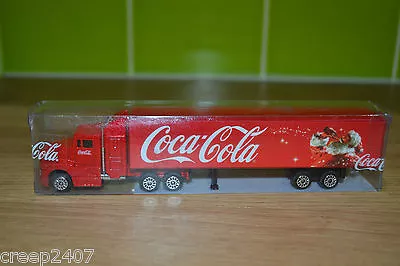 Coca Cola Christmas Truck Drinking Santa Holidays Are Coming TV Advert HO Lorry • £20