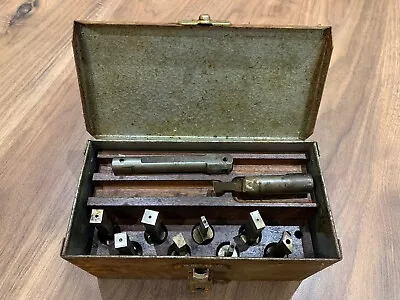Bridgeport Milling Machine Slotting Head Tools In Box • £300
