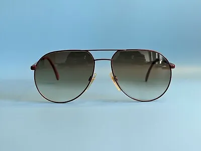 Vintage Metzler Aviator Metal Sunglasses Made In Germany 58/16 #739 • $25