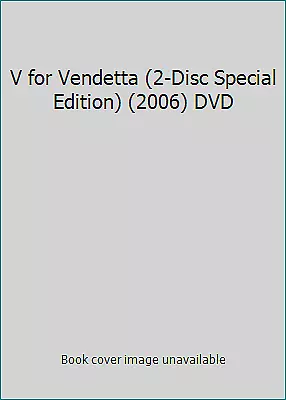 V For Vendetta (2-Disc Special Edition) (2006) DVD • $4.09