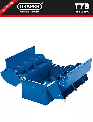 Draper Barn Type Tool Box With 4 Cantilever Trays 460mm 48566 • £69.30