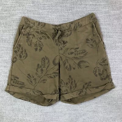 J Jill Shorts Womens XS 29 Green Tropical Hawaiian Pull On Drawstring • $7.79