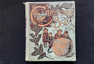 Antique Victorian A Christmas Box Of Pretty Stories Book Illustrated • $32.95