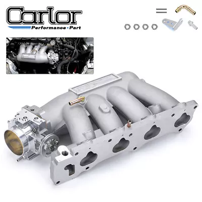 K-Series Intake Manifold +70MM Throttle Body For Honda Acura K20 K24 K24A2 K20Z3 • $179