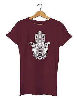 Hamsa Hand 90S VTG BOHO KITSCH Urabn Mens Womens Unisex T-shirt • £11.99
