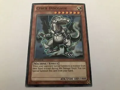 Cyber Dinosaur - SDCR-EN009 - Common - 1st Edition - YuGiOh • £0.99