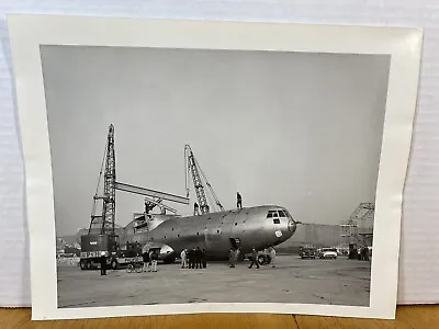 Douglas C-133 Cargomaster Cargo Aircraft Being Built. Vintage • $24.99