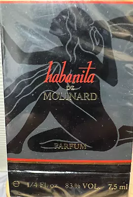 Habanita By Molinard 0.25 Oz/7.5 Ml Pure Parfum Vintage Very Rare • $150