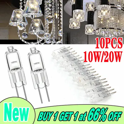 10PCS 10W 20W G4 Eco Halogen Light Bulbs Crystal LED Capsule Lamp Bulb Wholesale • £3.25