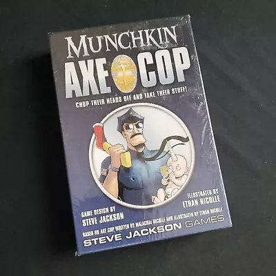 Munchkin: Axe Cop (Card Game 2011) Classic Steve Jackson Party Edition NEW • $14.99