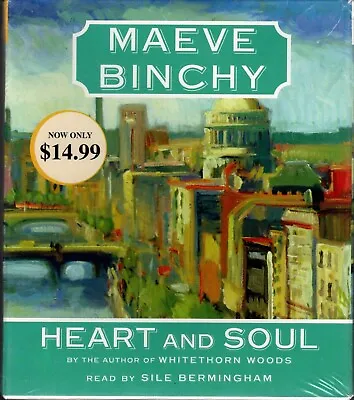 MAEVE BINCHY  HEART AND SOUL  5 CD AUDIOBOOK 2008 Random House Sealed • $9