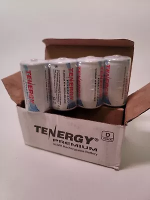 Tenergy Rechargeable D Battery - 8-Pack • $23.99