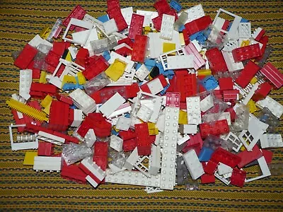 VTG LOT American Plastic Bricks Halsam 1960s  Made In The USA Used 2Lbs+ • $35.99