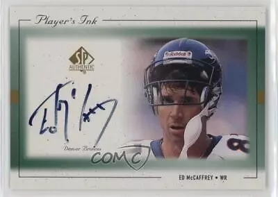 1999 SP Authentic Player's Ink Ed McCaffrey #ED-A Auto • $17.22